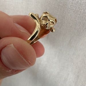 10k Cat Ring sz 5.5 4.7g